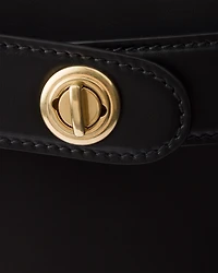 Prada Carey large leather bag