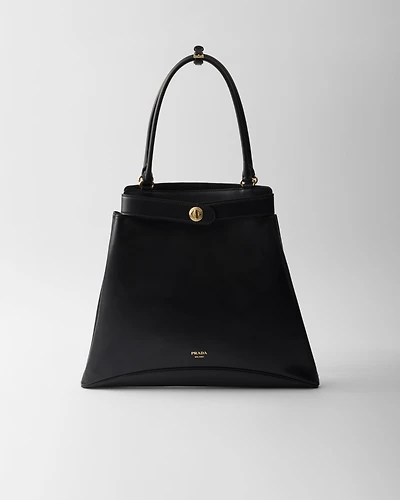 Prada Carey large leather bag