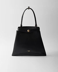 Prada Carey large leather bag