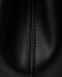 Medium leather tote bag