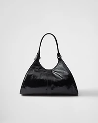 Large leather tote bag