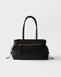 Prada Explore medium nappa leather tote bag