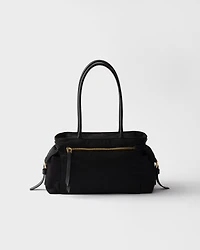 Prada Explore medium Re-Nylon and leather tote bag