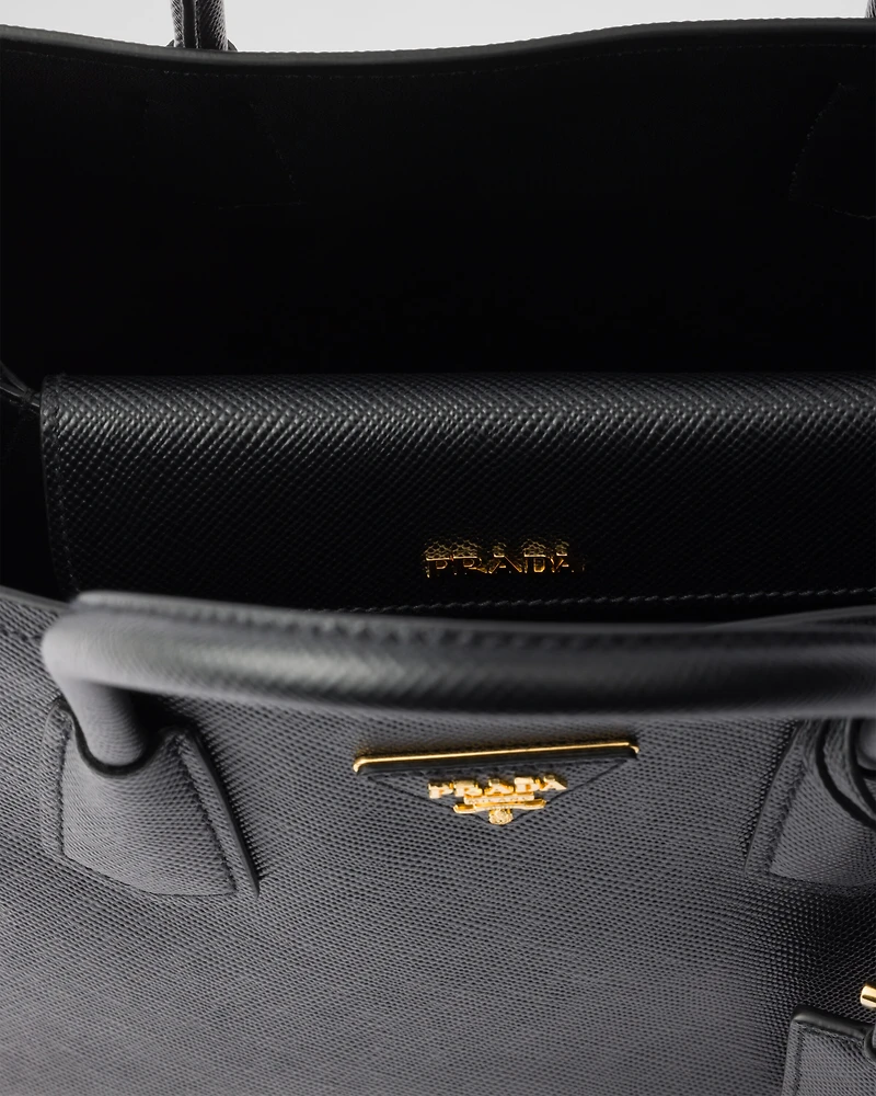 Prada Double medium Saffiano leather bag
