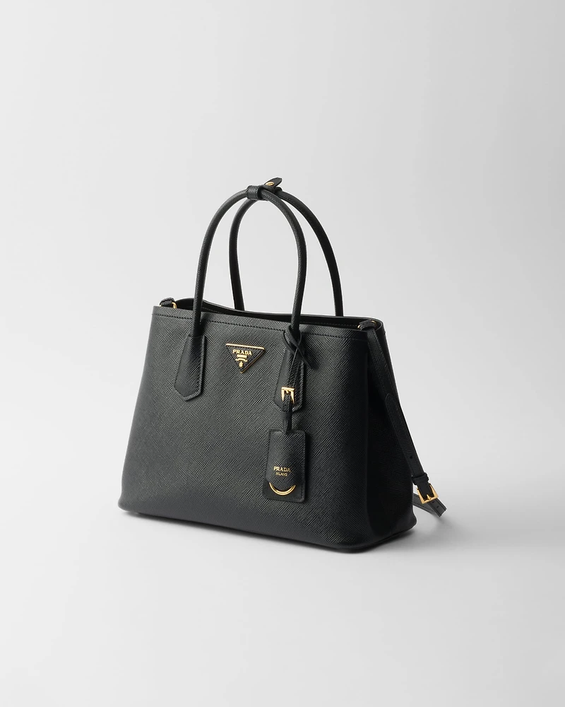 Prada Double medium Saffiano leather bag