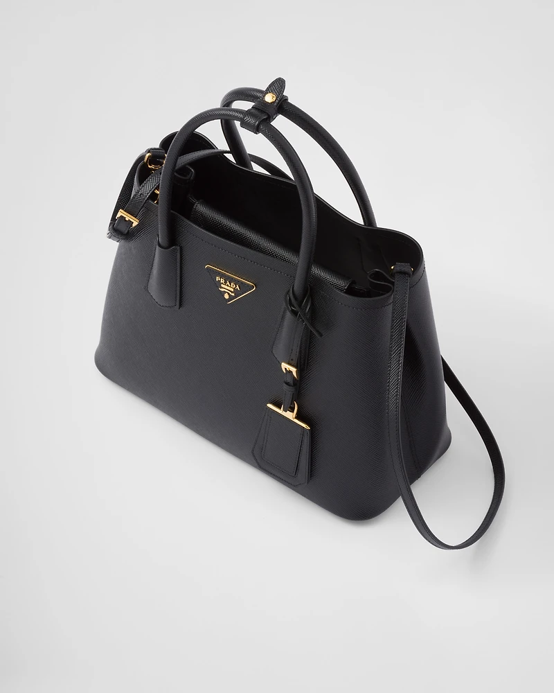 Prada Double medium Saffiano leather bag