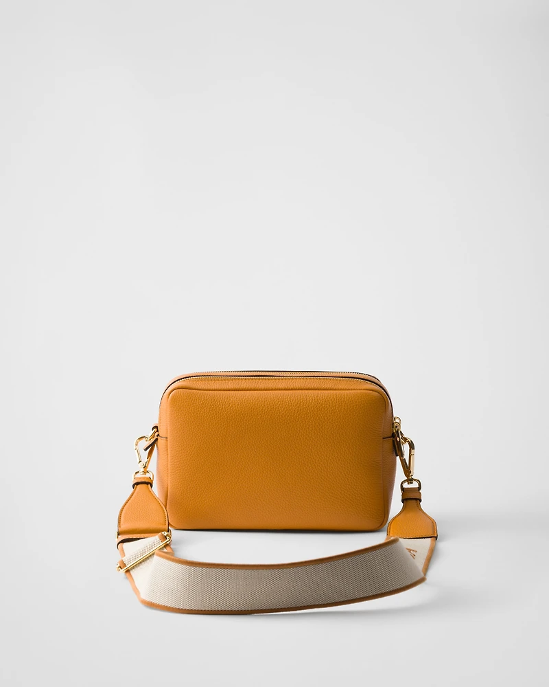 Small leather shoulder bag