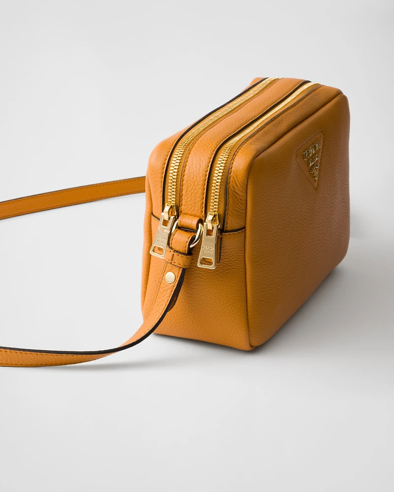 Small leather shoulder bag
