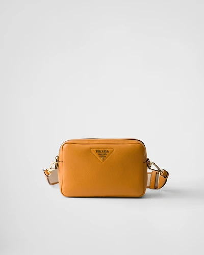Small leather shoulder bag