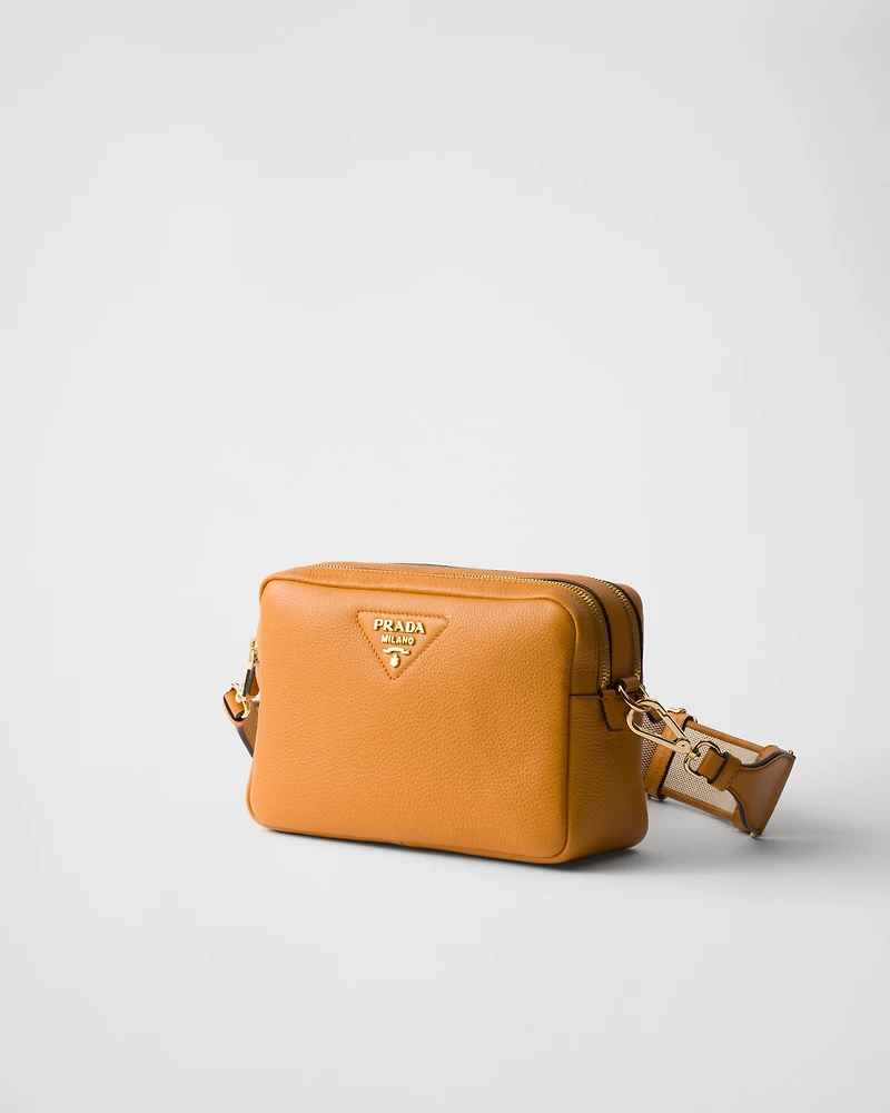 Small leather shoulder bag