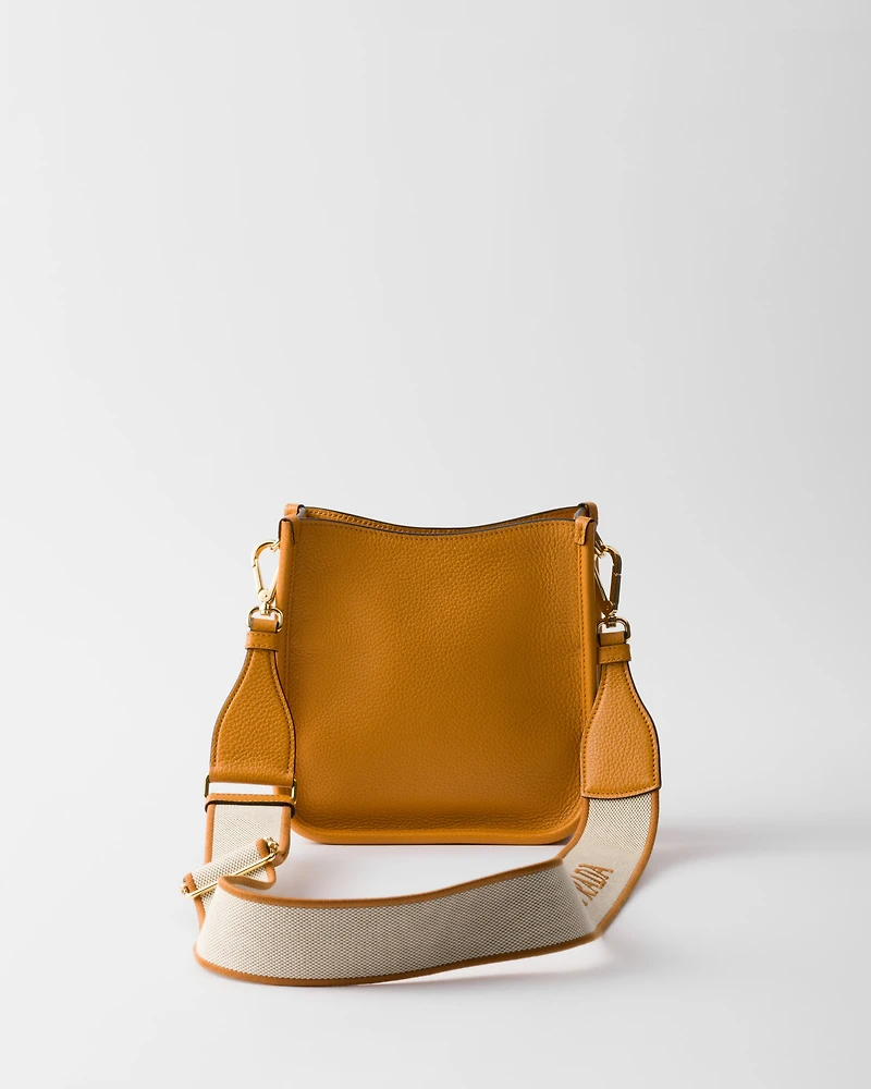 Mini leather shoulder bag