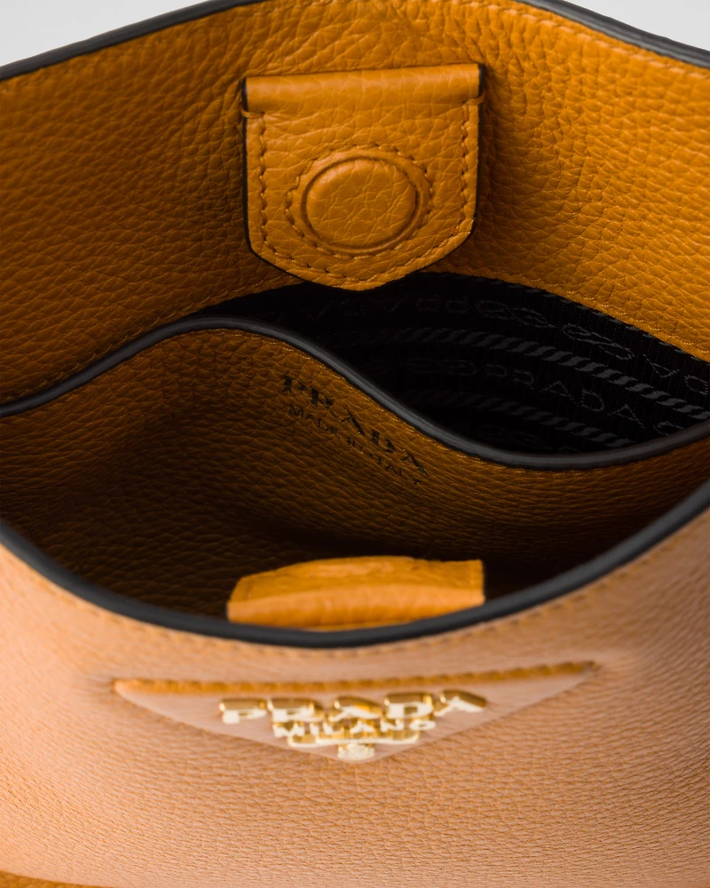 Mini leather shoulder bag