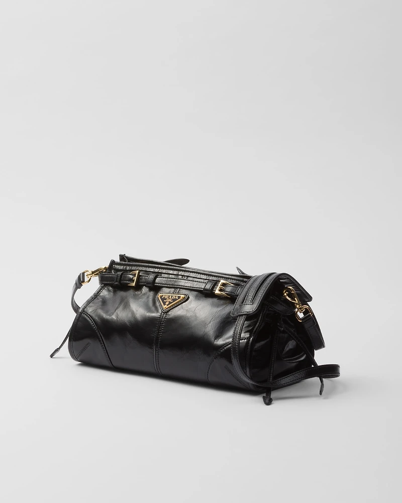 Prada Bonnie small leather shoulder bag