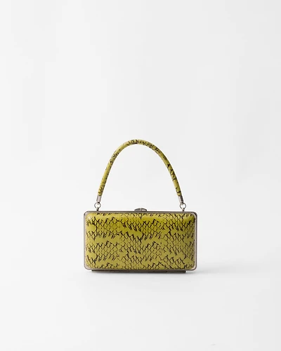 Ayers leather clutch