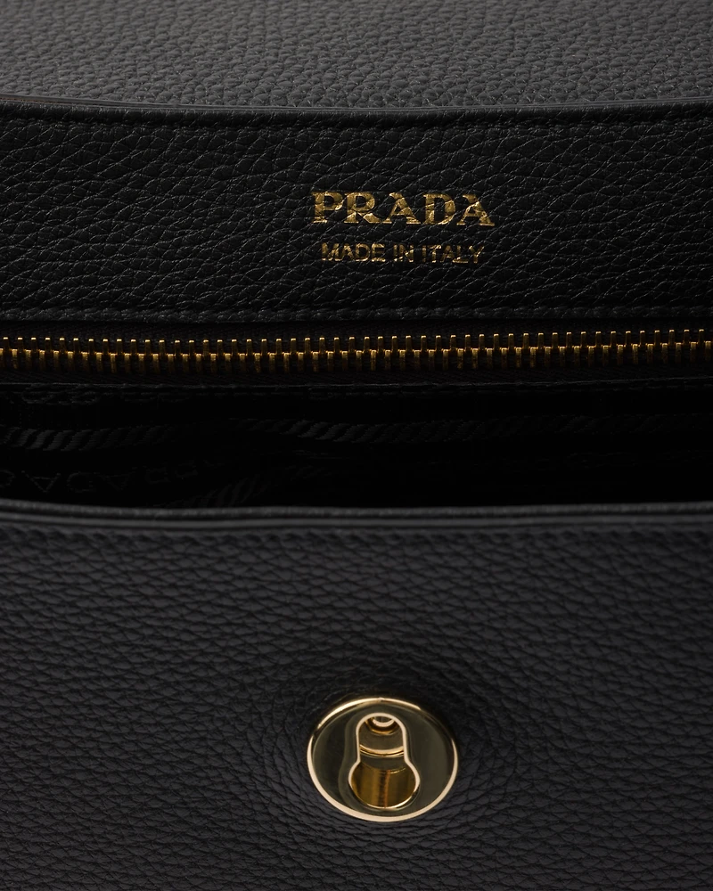 Small leather shoulder bag