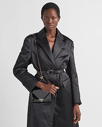 Mini patent leather bag
