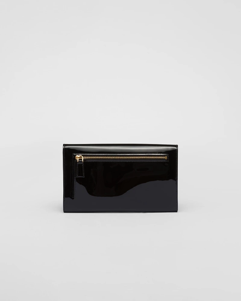 Mini patent leather bag
