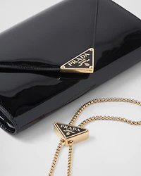 Mini patent leather bag