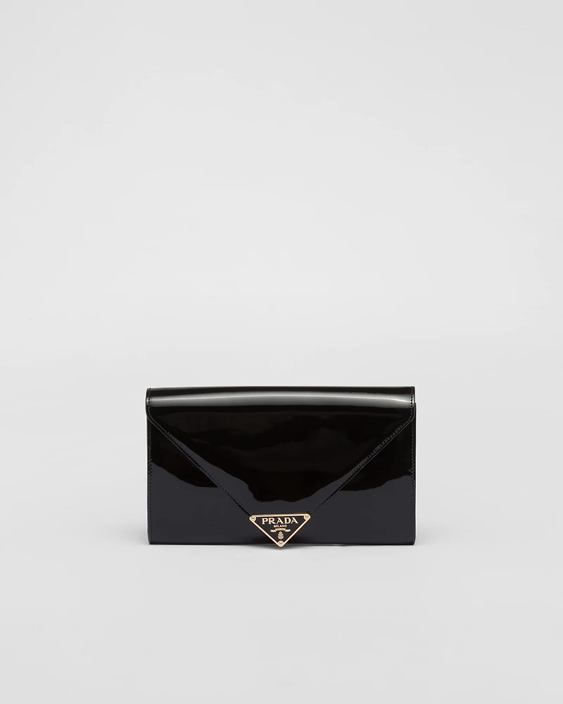 Mini patent leather bag