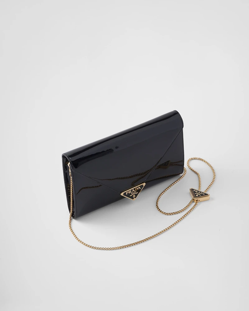 Mini patent leather bag
