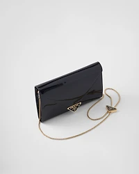 Mini patent leather bag