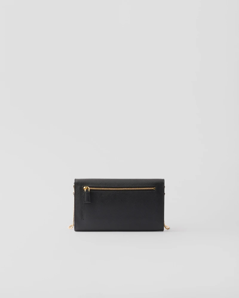 Mini Saffiano leather bag