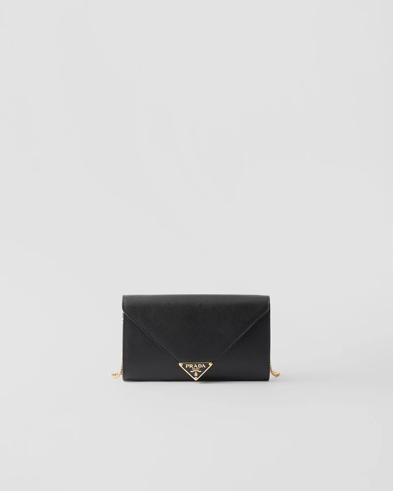 Mini Saffiano leather bag