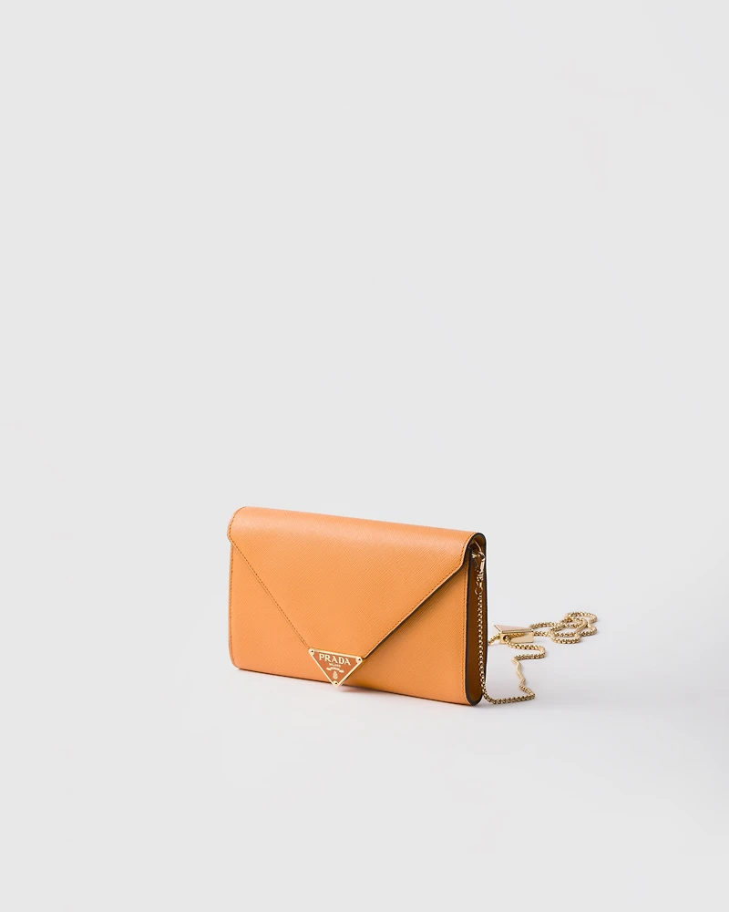 Mini Saffiano leather bag