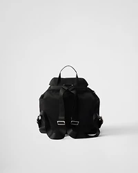 Medium Re-Nylon backpack with pouch
