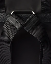 Medium Re-Nylon backpack with pouch