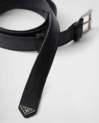 Leather belt