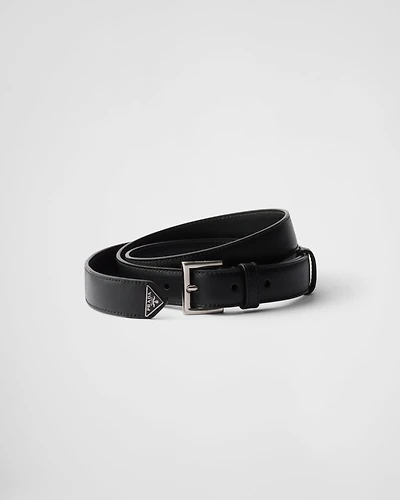Leather belt