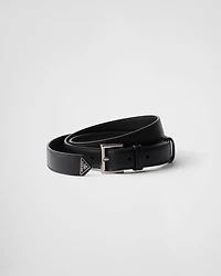 Leather belt