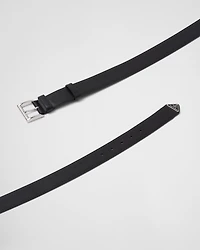 Leather belt