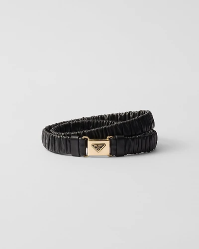 Leather belt