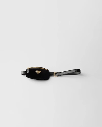 Patent leather belt