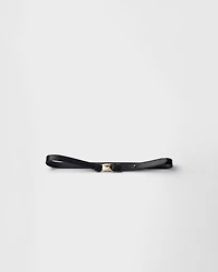 Leather belt