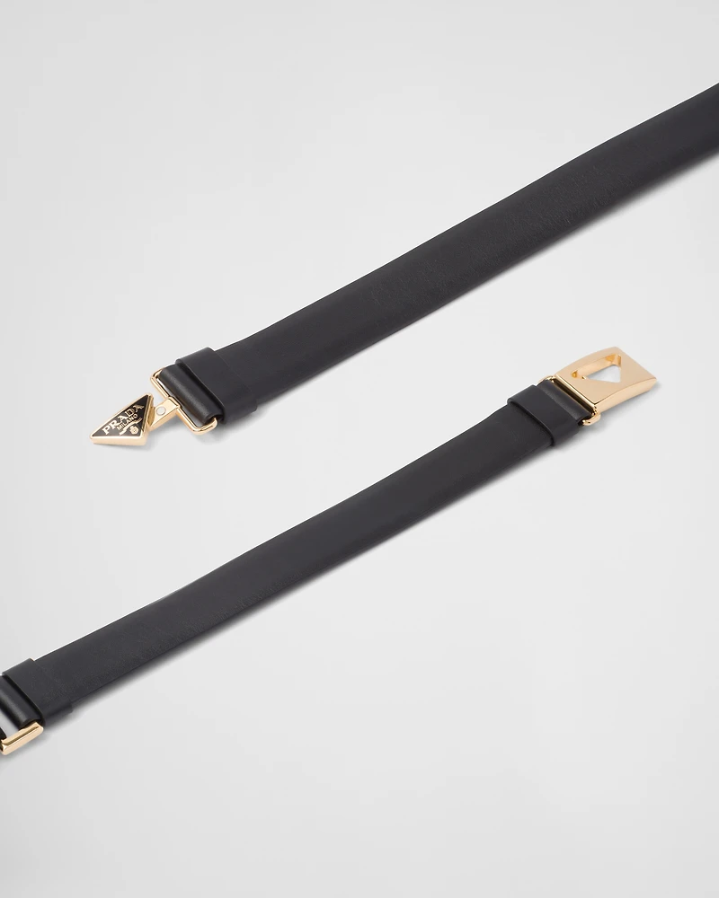 Leather belt
