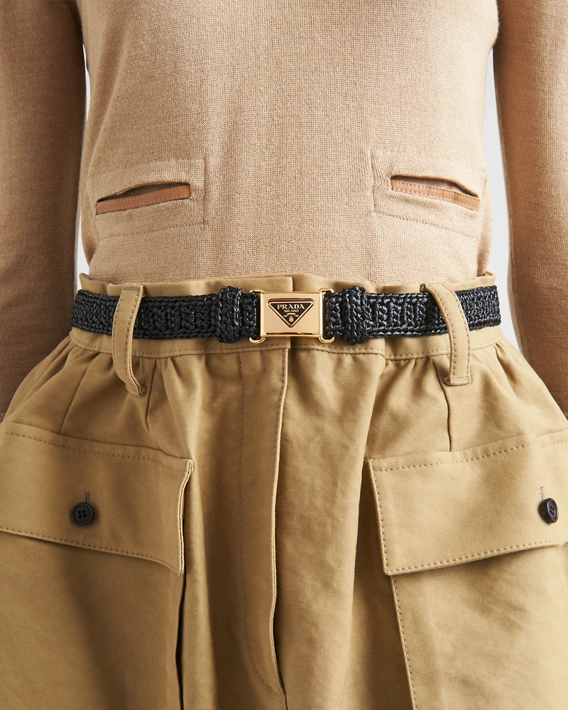 Crochet belt