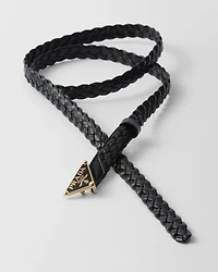 Nappa leather belt