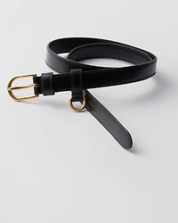 Leather belt