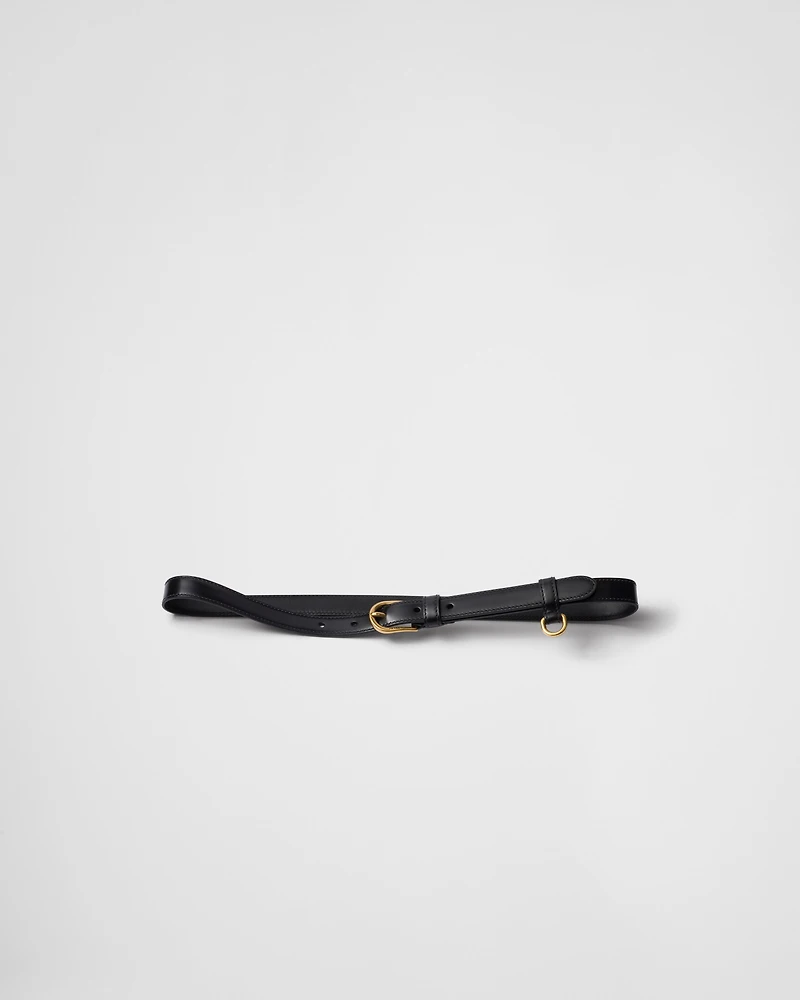 Leather belt