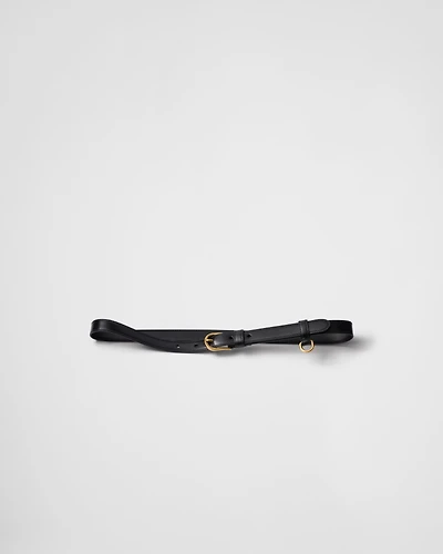 Leather belt