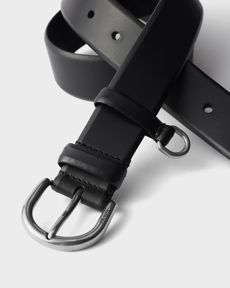 Leather belt