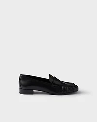 Leather loafers