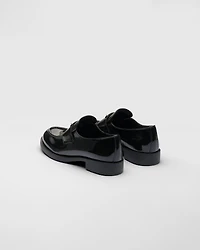 Patent leather loafers
