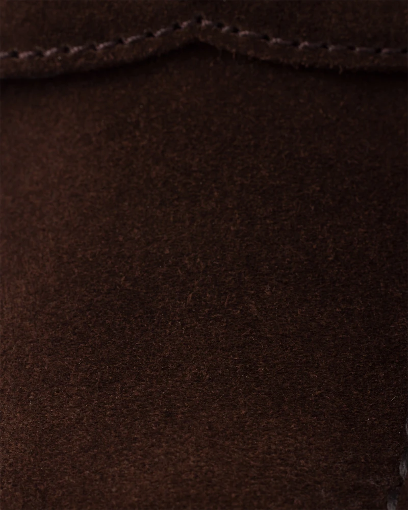 Suede loafers