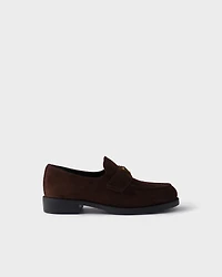 Suede loafers