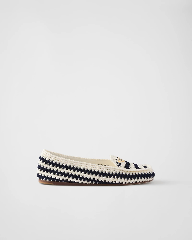 Crochet loafers