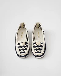 Crochet loafers